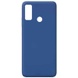 Чохол Silicone Cover Full without Logo (A) для Huawei P Smart (2020), Синій / Navy Blue