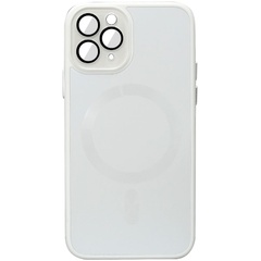 Чехол TPU+Glass Sapphire Midnight with MagSafe для Apple iPhone 11 Pro (5.8") Белый / White