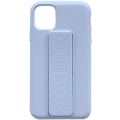 Чехол Silicone Case Hand Holder для Apple iPhone 11 Pro (5.8") Сиреневый / Dasheen