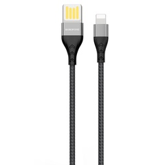 Дата кабель Borofone BU11 Tasteful USB to Lightning (1.2m), Чорний