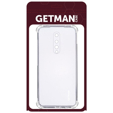 TPU чохол GETMAN Ease logo посилені кути для OnePlus 8