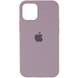 Чехол Silicone Case Full Protective (AA) для Apple iPhone 12 Pro Max (6.7") Серый / Lavender