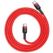 Дата кабель Baseus Cafule Type-C to Type-C Cable PD 2.0 60W (2m) (CATKLF-H) Красный