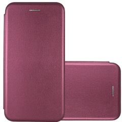 Шкіряний чохол (книжка) Classy для Samsung Galaxy A10 (A105F), Бордовий