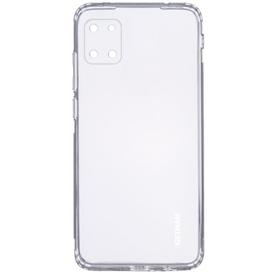 TPU чехол GETMAN Clear 1,0 mm для Samsung Galaxy Note 10 Lite (A81)