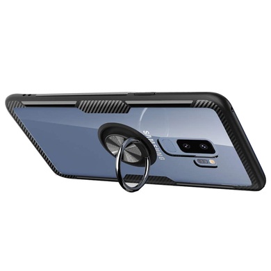 TPU+PC чехол Deen CrystalRing for Magnet (opp) для Samsung Galaxy S9+