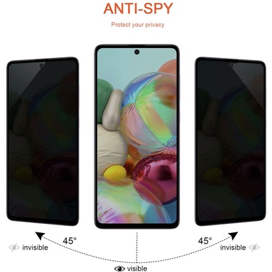 Защитное стекло Privacy 5D (full glue) (тех.пак) для Samsung Galaxy A51 / M31s