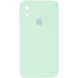 Чехол Silicone Case Square Full Camera Protective (AA) для Apple iPhone XR (6.1") Бирюзовый / Light Turquoise