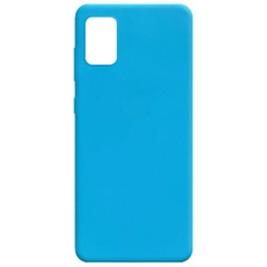 Силіконовий чохол Candy для Samsung Galaxy A31, Блакитний