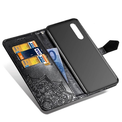 Кожаный чехол (книжка) Art Case с визитницей для Samsung Galaxy A50 (A505F) / A50s / A30s Черный