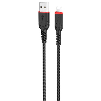 Дата кабель Hoco X59 Victory USB to Lightning (1m), Чорний