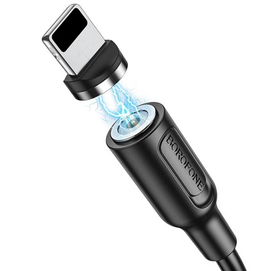 Дата кабель Borofone BX41 Amiable USB to Lightning (1m), Чорний