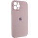 Чехол Silicone Case Full Camera Protective (AA) для Apple iPhone 12 Pro (6.1") Серый / Lavender