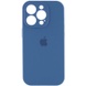 Чехол Silicone Case Full Camera Protective (AA) для Apple iPhone 15 Pro Max (6.7") Синий / Blue Jay