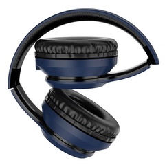 Накладні бездротові навушники Hoco W28, Синій