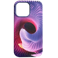 Кожаный чехол Colour Splash для Apple iPhone 11 Pro (5.8") Purple / Pink