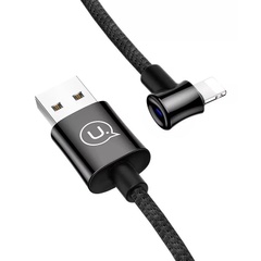 Дата кабель USAMS US-SJ341 U13 USB to Type-C (1.2m), Чорний