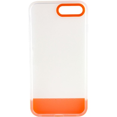 Чохол TPU+PC Bichromatic для Apple iPhone 7 plus / 8 plus (5.5"), Matte / Orange