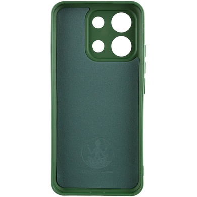 Чехол Silicone Cover Lakshmi Full Camera (A) для Xiaomi Redmi Note 13 4G Зеленый / Dark green