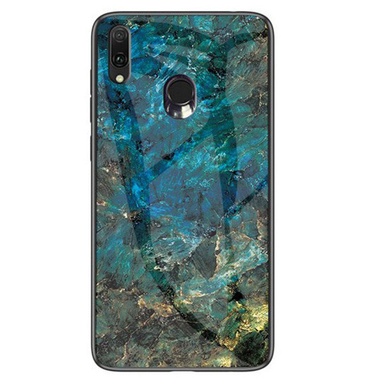 TPU+Glass чехол Luxury Marble для Samsung Galaxy M20