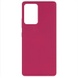 Чехол Silicone Cover Full without Logo (A) для Samsung Galaxy A72 4G / A72 5G Бордовый / Marsala