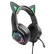 Накладні навушники Hoco W107 Cute cat, Elf Cat