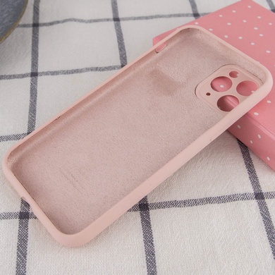 Чохол Silicone Case Full Camera Protective (AA) для Apple iPhone 12 Pro (6.1"), Рожевий / Pink Sand