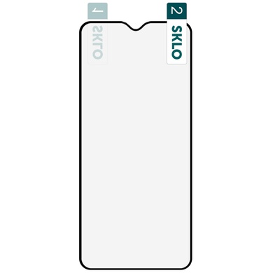 Гибкое защитное стекло SKLO Nano (тех.пак) для Xiaomi Redmi Note 8T