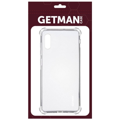TPU чохол GETMAN Ease logo посилені кути для Samsung Galaxy A02