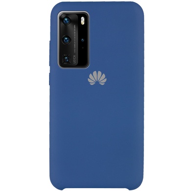 Чехол Silicone Cover (AAA) для Huawei P40 Pro
