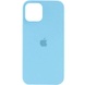 Чохол Silicone Case Full Protective (AA) для Apple iPhone 12 Pro Max (6.7 "), Бирюзовый / Swimming pool