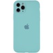 Чохол Silicone Case Full Camera Protective (AA) для Apple iPhone 12 Pro (6.1"), Бирюзовый / Marine Green