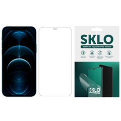 Защитная гидрогелевая пленка SKLO (экран) для Apple iPhone 14 Pro (6.1") Прозрачный