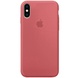 Чохол Silicone Case Full Protective (AA) для Apple iPhone X (5.8 ") / XS (5.8"), Красный / Camellia