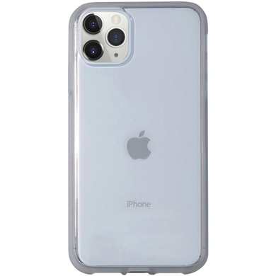 Прозрачный силиконовый чехол с матовой окантовкой для Apple iPhone 11 Pro (5.8")