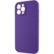 Чохол Silicone Case Full Camera Protective (AA) для Apple iPhone 12 Pro (6.1"), Фіолетовий / Amethyst