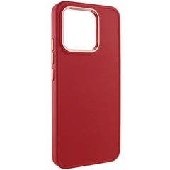 TPU чехол Bonbon Metal Style для Xiaomi Redmi Note 13 4G Красный / Red