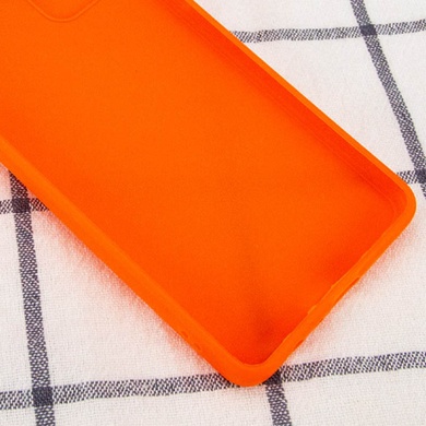 Силиконовый чехол Candy Full Camera для Samsung Galaxy A32 5G Оранжевый / Orange