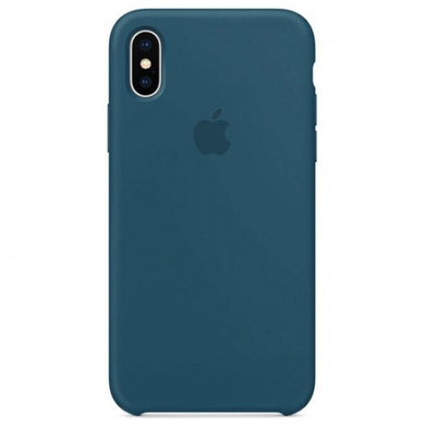 Чехол Silicone case (AAA) для Apple iPhone X (5.8") / XS (5.8")