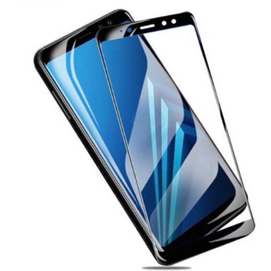 Захисне скло 2.5D CP + (full glue) для Samsung A750 Galaxy A7 (2018)