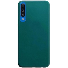 Силіконовий чохол Candy для Samsung Galaxy A50 (A505F) / A50s / A30s, Зелений / Forest green