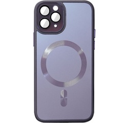 Чохол TPU+Glass Sapphire Midnight with MagSafe для Apple iPhone 11 Pro (5.8"), Фиолетовый / Deep Purple