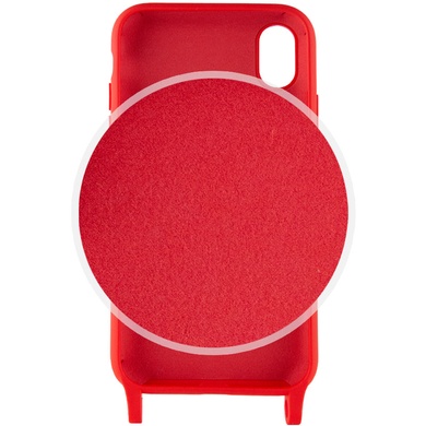 Чехол TPU two straps California для Apple iPhone XR (6.1") Красный
