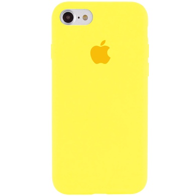 Чехол Silicone Case Full Protective (AA) для Apple iPhone 6/6s (4.7") Желтый / Yellow