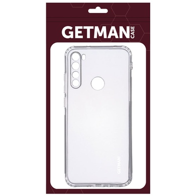 TPU чехол GETMAN Clear 1,0 mm для Xiaomi Redmi Note 8T