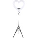 Кольцевая лампа Black Heart, d-18, 48 см