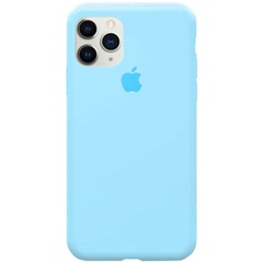 Чохол Silicone Case Full Protective (AA) для Apple iPhone 11 Pro Max (6.5"), Зелений / Forest green