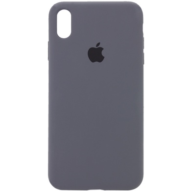 Чохол Silicone Case Full Protective (AA) для Apple iPhone XR (6.1 "), Серый / Dark Grey