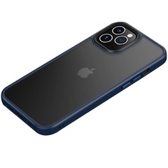 TPU+PC чехол Metal Buttons для Apple iPhone 11 Pro (5.8") Синий