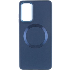 TPU чохол Bonbon Metal Style with MagSafe для Samsung Galaxy S20 FE, Синій / Cosmos Blue